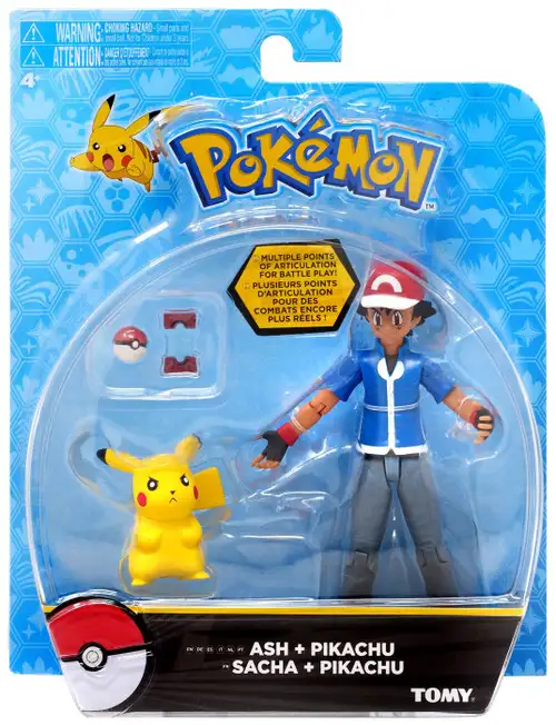 Pokemon Ash & Pikachu Action Figure [Standing Pikachu]