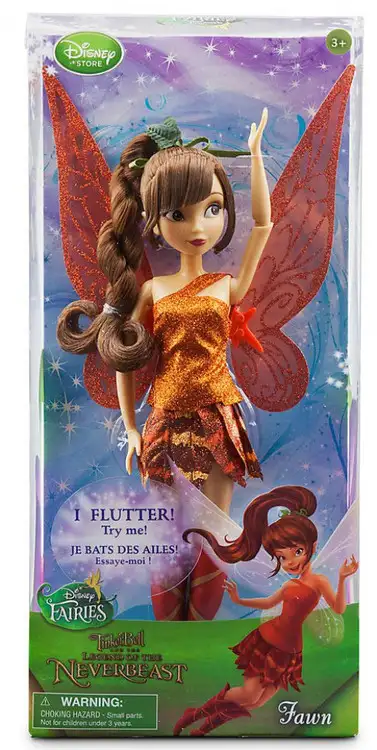 Disney Fairies Tinker Bell and the Legend of the NeverBeast Fawn 10-Inch Doll