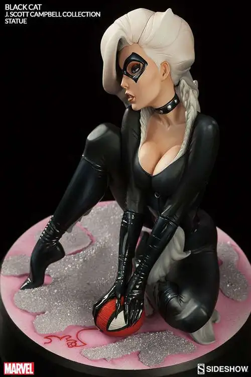 Spider-Man J. Scott Campbell Collection Black Cat 9-Inch Comiquette
