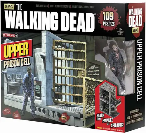 McFarlane Toys The Walking Dead UPPER Prison Cell Building Set