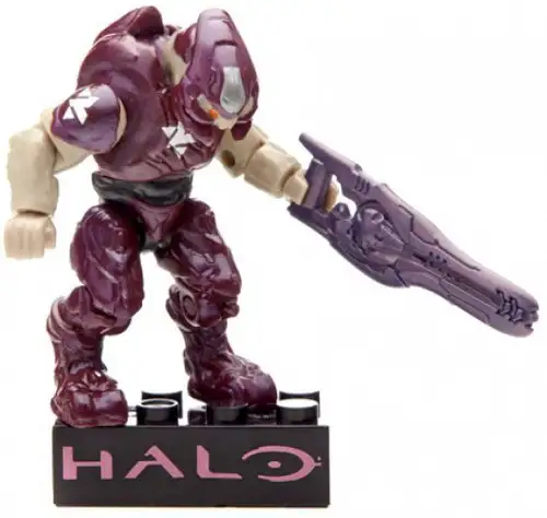 Mega Bloks Halo Metallic Elite Drop Pod Set #97355 [Crimson Elite]