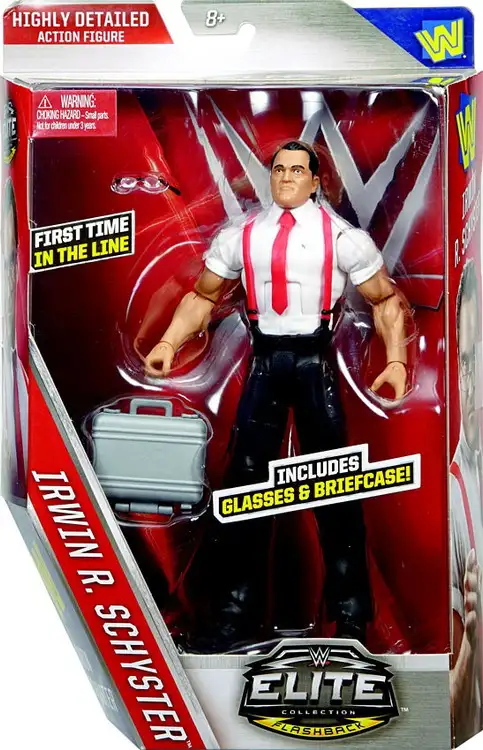 WWE Wrestling Elite Collection Series 40 Irwin R. Schyster Action Figure [Glasses & Briefcase]