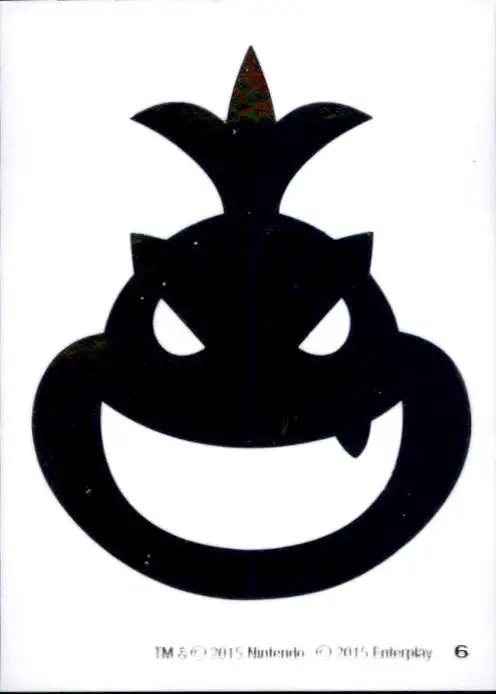 Super Mario Chrome Bowser Jr. Icon Dog Tag Decal Sticker #6