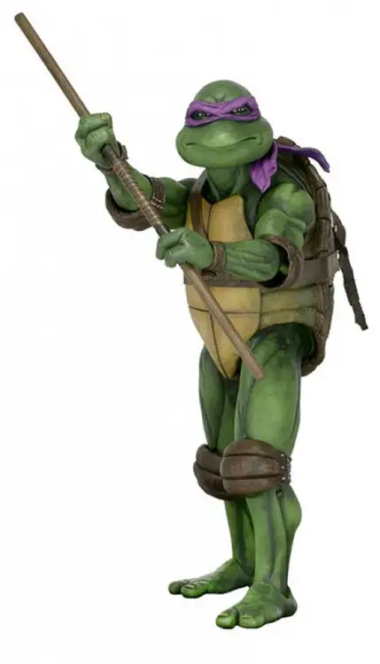 NECA Teenage Mutant Ninja Turtles Quarter Scale Donatello Action Figure [1990 Movie]