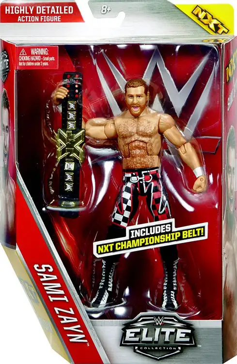 WWE Wrestling Elite Collection Series 40 Sami Zayn Action Figure [NXT Championship Belt]