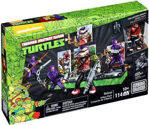 Mega Bloks Teenage Mutant Ninja Turtles Collector Bebop Set #28914
