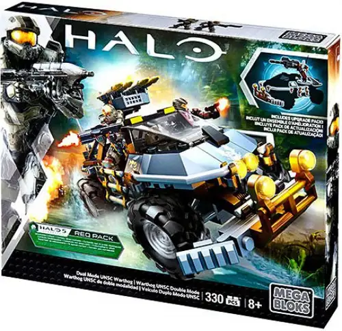 Mega Bloks Halo Dual Mode UNSC Warthog Set #31846