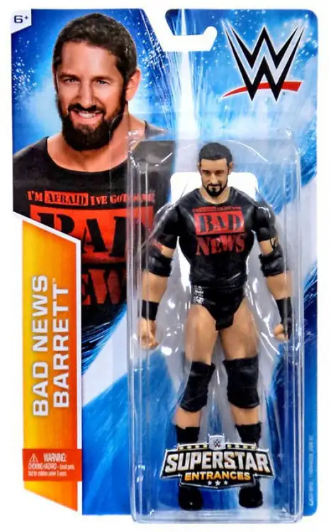WWE Wrestling Superstar Entrances 2015 Bad News Barrett Exclusive Action Figure