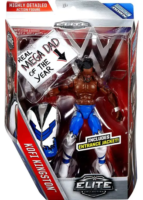 WWE Wrestling Elite Collection Series 43 Kofi Kingston (New Day) Action Figure [Entrance Jacket]