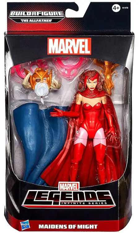 Avengers Marvel Legends Allfather Series Scarlet Witch Action Figure [Maidens of Might]