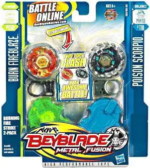 Beyblade Metal Fusion Burning Firestrike 2-Pack #2