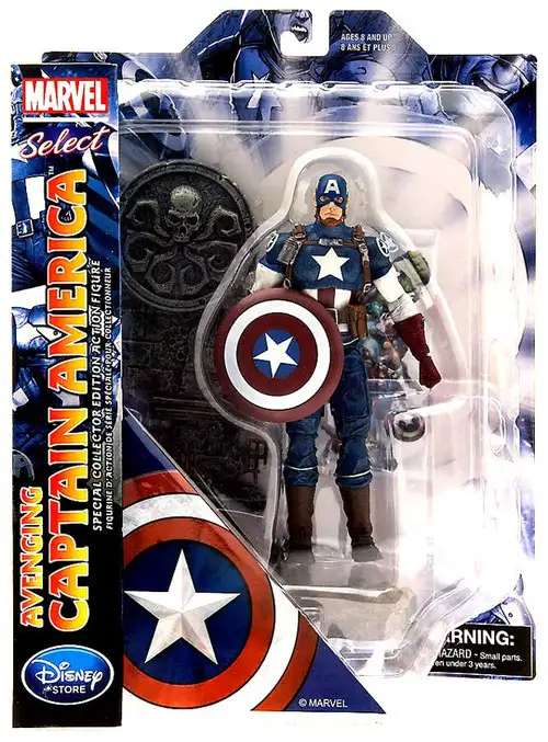 Marvel Select Avenging Captain America Exclusive Action Figure