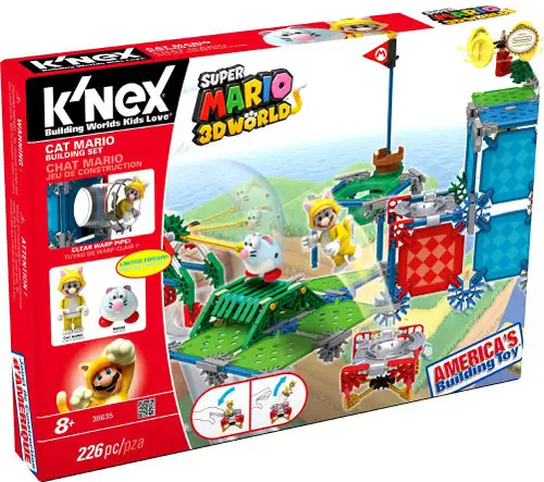K'NEX Super Mario 3D Land Cat Mario Set #38635