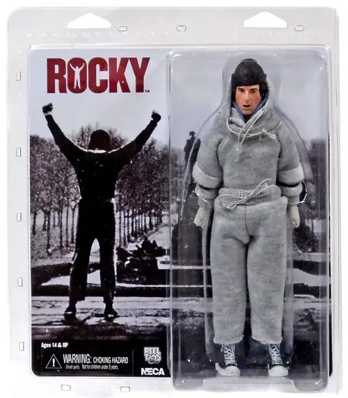 NECA Rocky Balboa Clothed Action Figure [Sweat Suit]