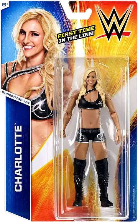 WWE Wrestling Series 55 Charlotte Flair Action Figure #67