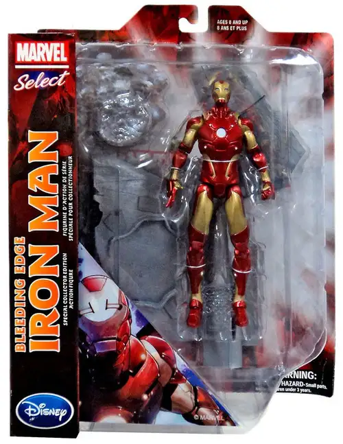 Marvel Select Bleeding Edge Iron Man Exclusive Action Figure