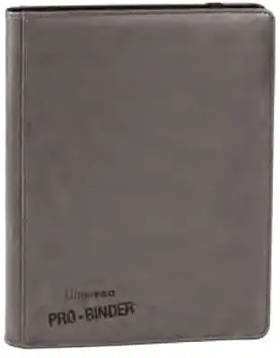 Ultra Pro Card Supplies Premium Pro-Binder Gray 9-Pocket Binder