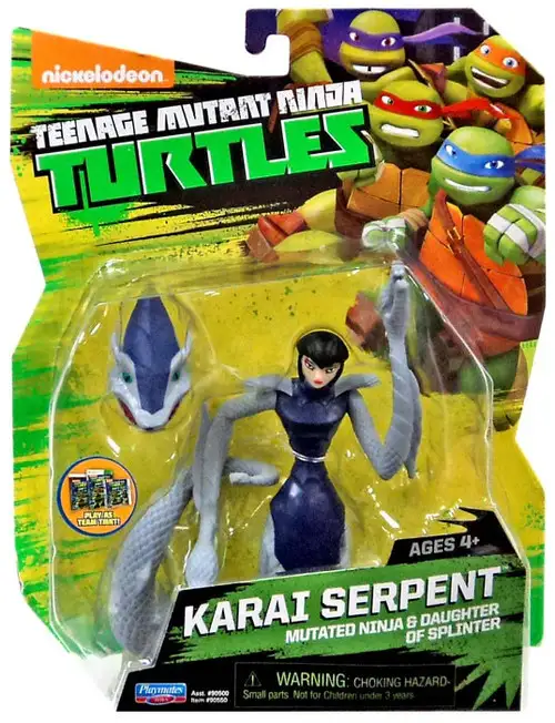 Teenage Mutant Ninja Turtles Nickelodeon Karai Serpent Action Figure