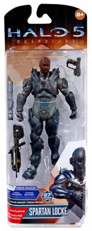 McFarlane Toys Guardians Halo 5 Series 1 Spartan Locke Exclusive Action Figure [No Helmet]
