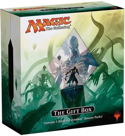 MtG Battle for Zendikar Holiday Gift Box [5 Booster Packs, Storage Box & More]