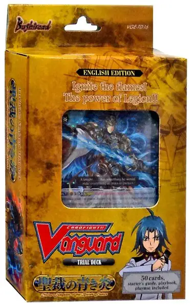 Cardfight Vanguard Trading Card Game Divine Judgment of the Bluish Flames Trial Deck VGE-TD16