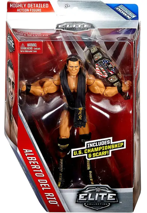 WWE Wrestling Elite Collection Series 43 Alberto Del Rio Action Figure [US Championship & Scarf]
