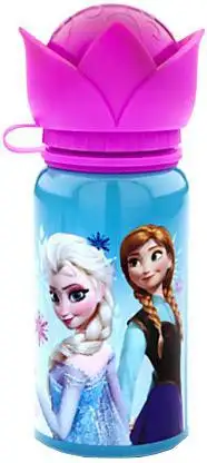 Disney Frozen Aluminum Exclusive Water Bottle [Pink Flower Top]