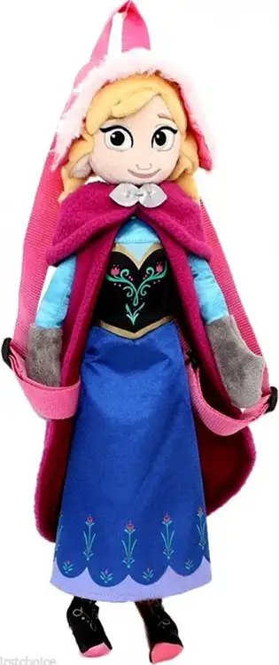 Disney Frozen Anna 14-Inch Plush Backpack