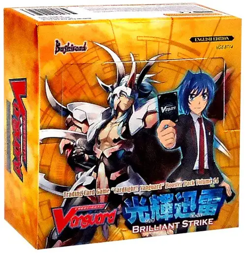 Cardfight Vanguard Trading Card Game Brilliant Strike Booster Box VGE-BT14 [30 Packs]