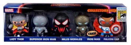 Marvel 3D Figural Keyring Secret Wars Exclusive Collector 5-Pack