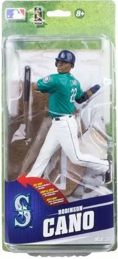 McFarlane Toys MLB Seattle Mariners Sports Baseball Series 33 Robinson Cano Action Figure