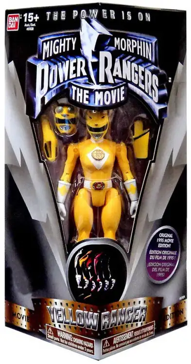 Power Rangers Mighty Morphin The Movie Yellow Ranger Exclusive Action Figure