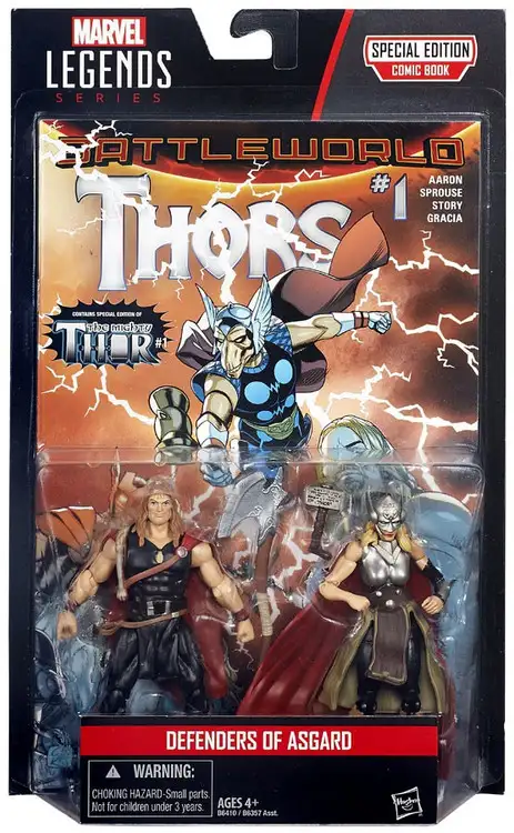 Marvel Legends Marvel's Odinson & Thor Action Figure 2-Pack [Defenders of Asgard]