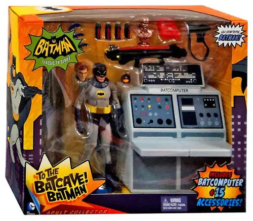 1966 TV Series To The Batcave! Batman Playset