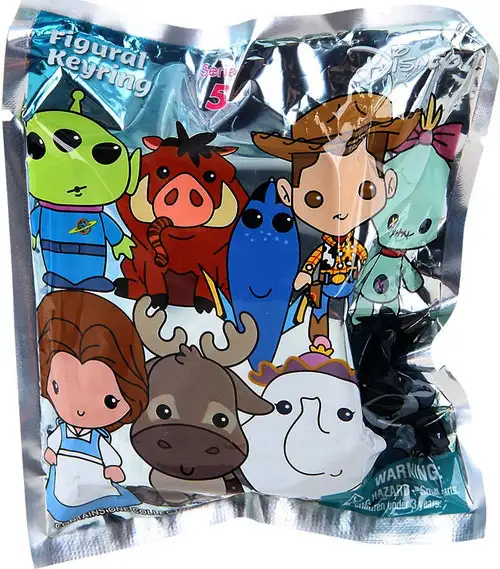 3D Figural Keyring Disney Series 5 Mystery Pack [1 RANDOM Figure]