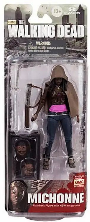 McFarlane Toys The Walking Dead AMC TV Series 6 Michonne Action Figure [Fish Tank & 2 Heads]