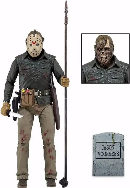 NECA Friday the 13th Part 6 Jason Lives Jason Voorhees Action Figure [Ultimate Version]