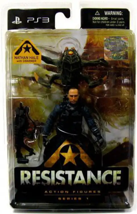 Resistance Nathan Hale & Swarmer Action Figure
