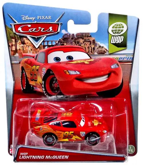 Disney / Pixar Cars WGP Lightning McQueen Diecast Car #1/15