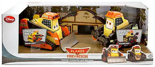 Disney Planes Fire & Rescue Avalanche & Blackout Exclusive Vehicle 2-Pack