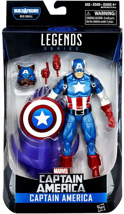 Captain America Civil War Marvel Legends Red Skull Captain America Action Figure [Werewolf]