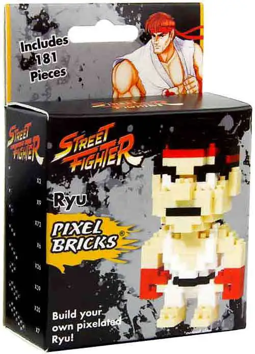 Street Fighter Ryu 3-Inch Brick Construction Set