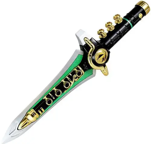 Power Rangers Mighty Morphin Legacy Green Dragon Dagger Roleplay Toy