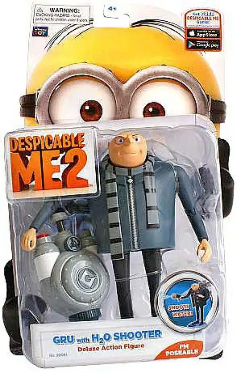 Despicable Me 2 Gru Action Figure [H2O Shooter]