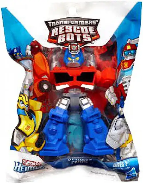 Transformers Playskool Heroes Rescue Bots Optimus Prime Action Figure [Bagged]