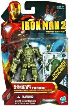 Iron Man 2 Movie Series Weapon Assault Drone Action Figure #16