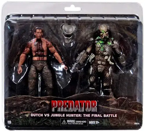 NECA Predator Dutch vs. Jungle Hunter Exclusive Action Figure [The Final Battle]