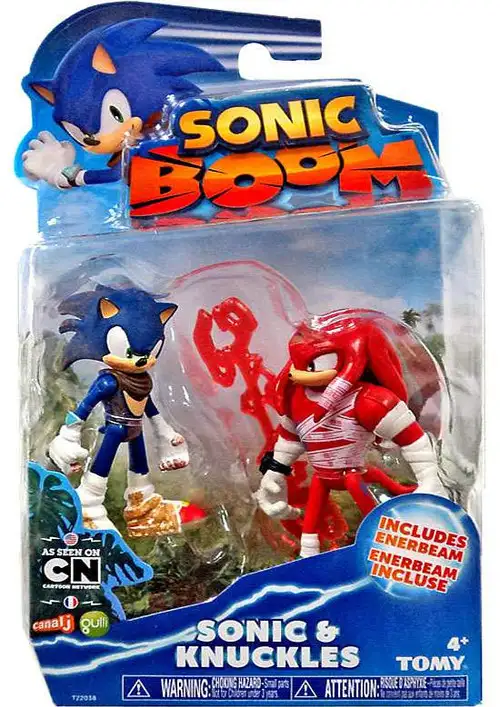 Sonic The Hedgehog Sonic Boom Sonic (Dirty) & Knuckles (Bruised) Action Figure 2-Pack