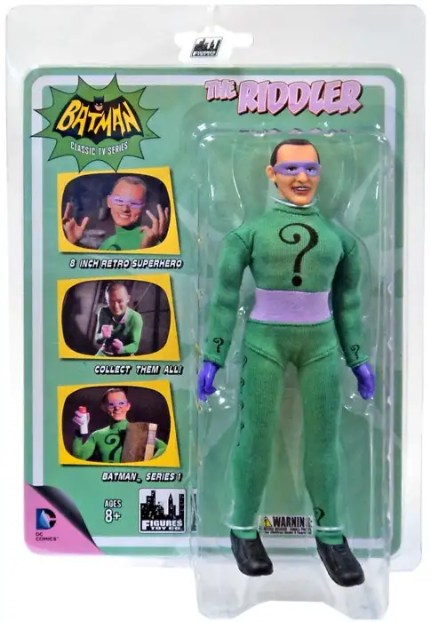 DC Batman The Riddler Action Figure [Classic TV Series (1966)]