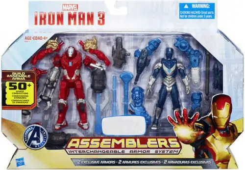 Iron Man 3 Assemblers Red Snapper Iron Man & Gravity Cloak Iron Man Exclusive Action Figure 2-Pack
